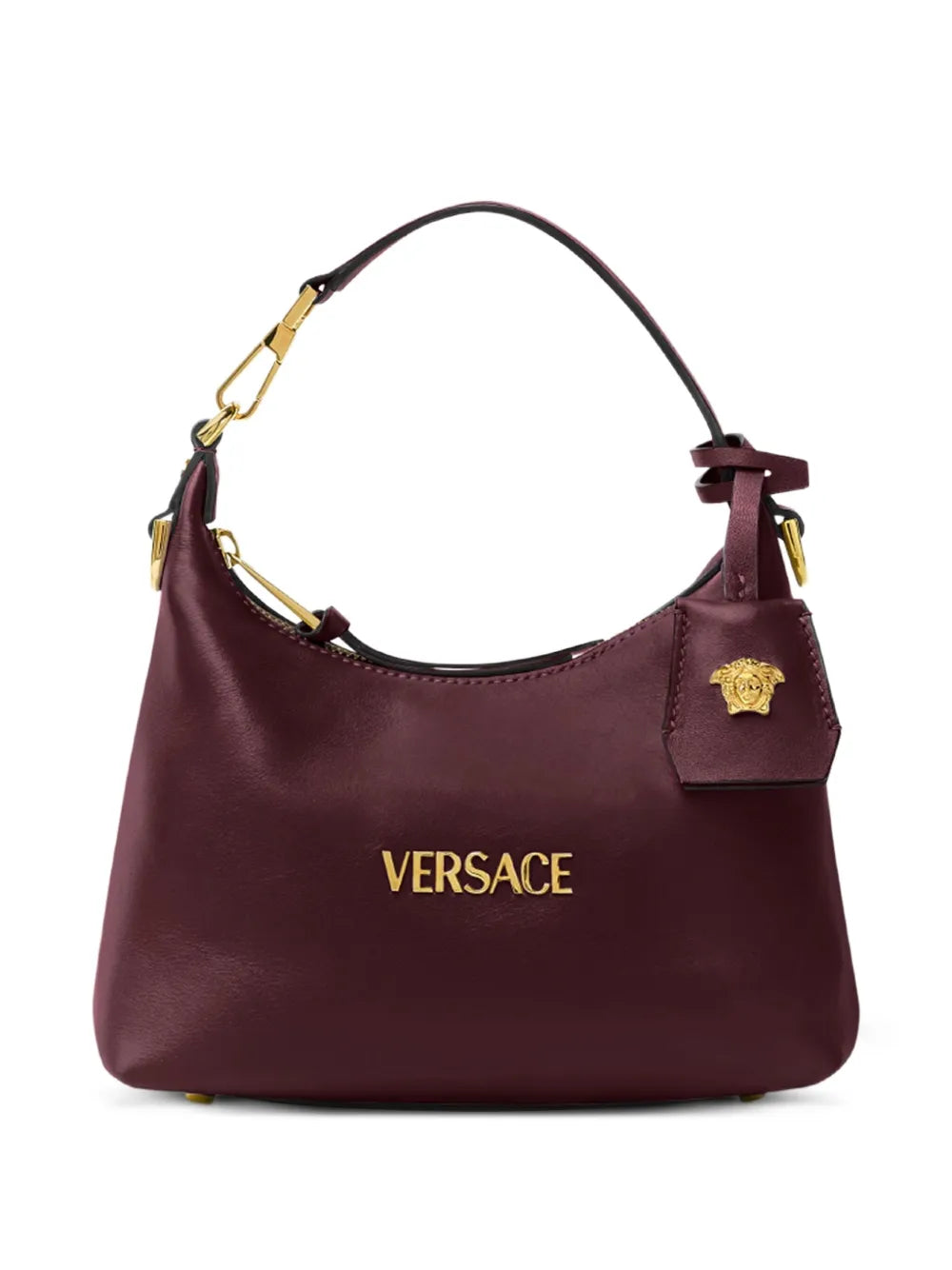 Versace Logo Lettering Shoulder Bag — Same as shown — Size One Size — Front View