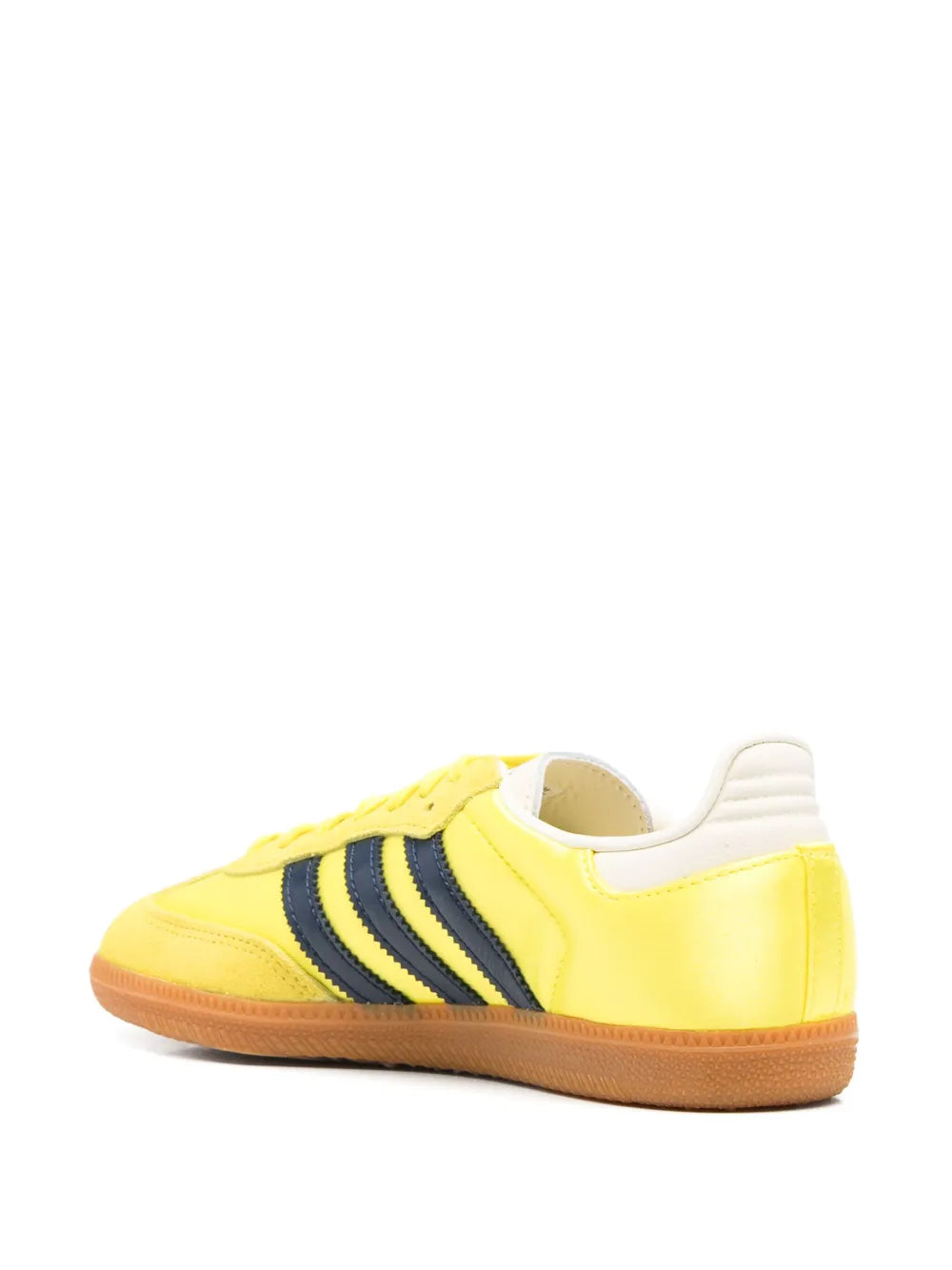 adidas Samba Og Sneakers — Fluorescent Yellow — Size US M 9 - US W 10.5 — Back View