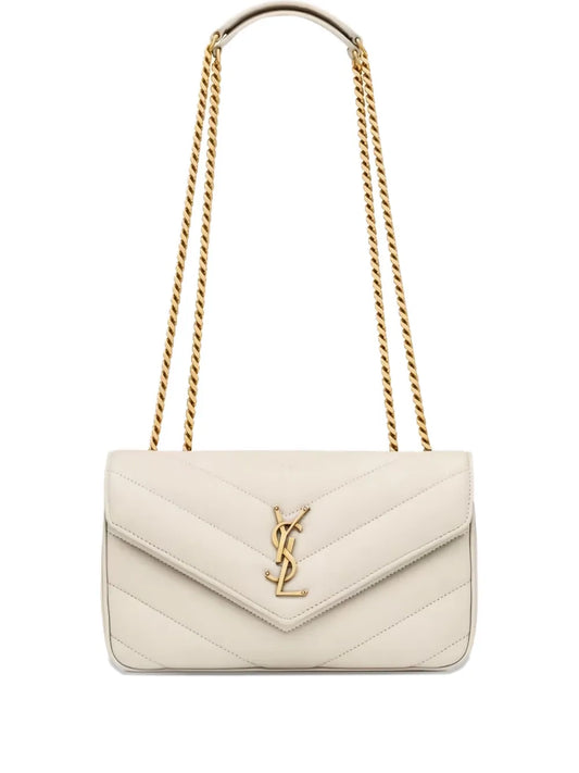 Saint Laurent Small Loulou Shoulder Bag — Same as shown — Size One Size — Front View