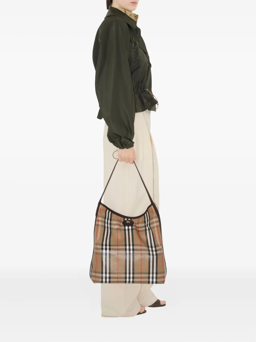 Burberry Highlands Shoulder Bag — Same as shown — Size One Size — Side View