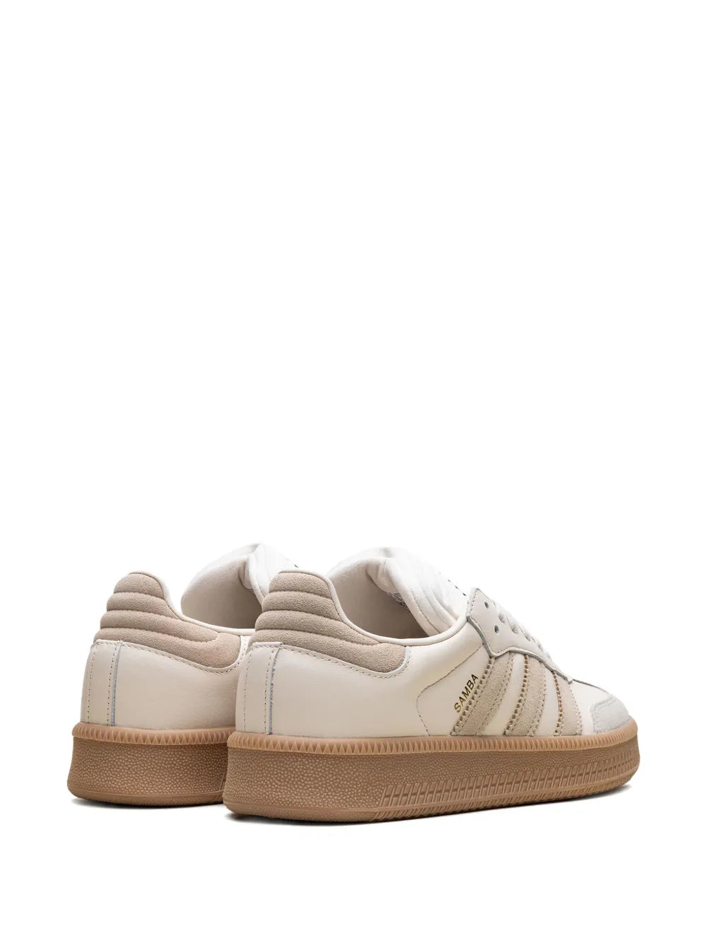 adidas Samba Sneakers — Light Beige — Size US M 8.5 - US W 10 — Back View