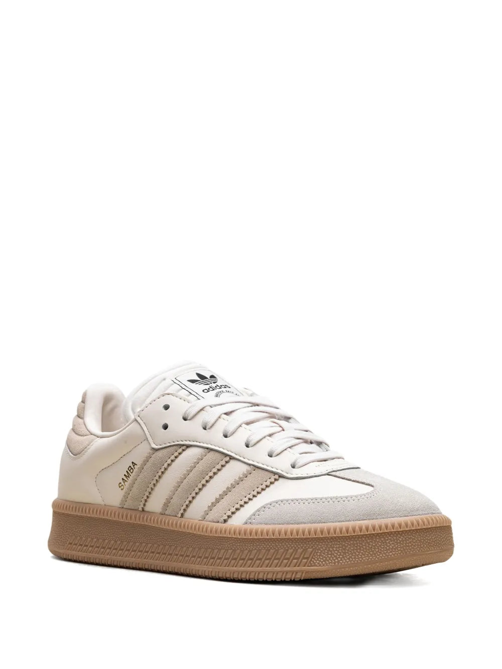 adidas Samba Sneakers — Light Beige — Size US M 8.5 - US W 10 — Side View