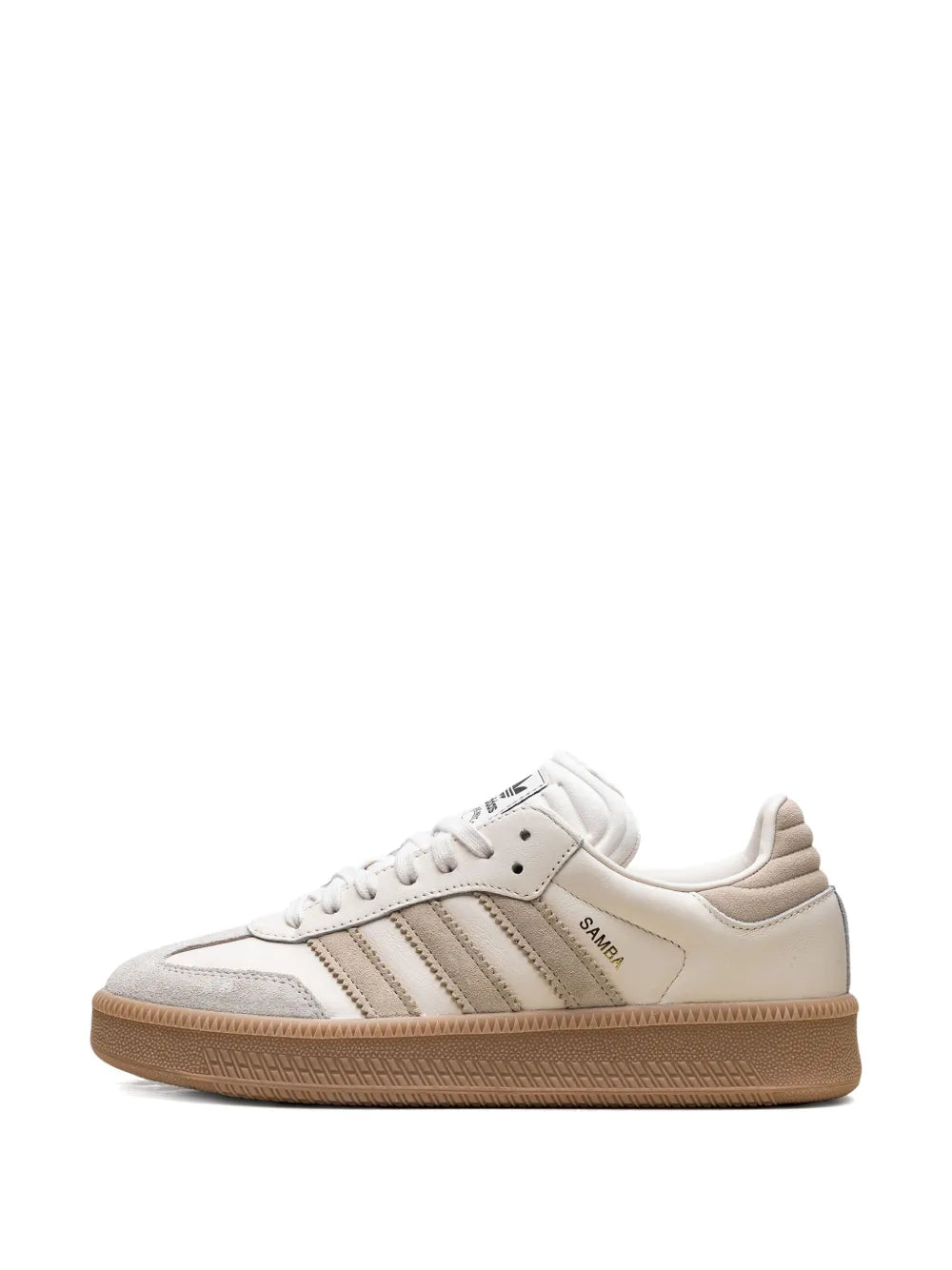 adidas Samba Sneakers — Light Beige — Size US M 8.5 - US W 10 — Detail View