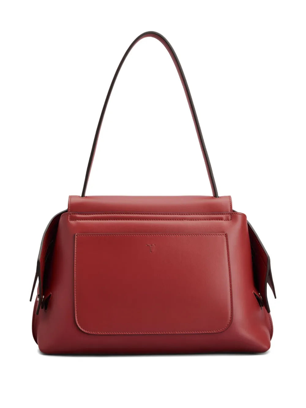 Tods Leather Flap Shoulder Bag — Same as shown — Size One Size — Side View