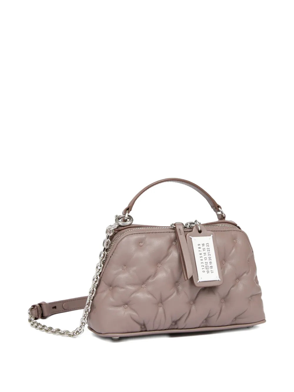 Maison Margiela Glam Slam Leather Shoulder Bag — Same as shown — Size One Size — Detail View