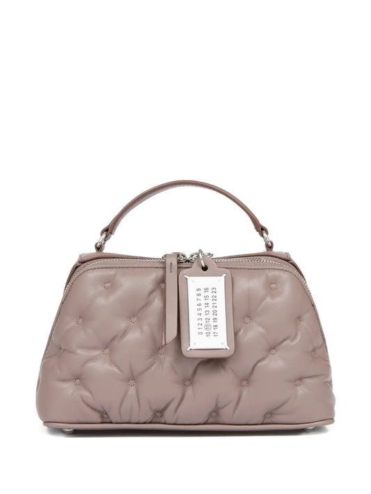 Maison Margiela Glam Slam Leather Shoulder Bag — Same as shown — Size One Size — Front View