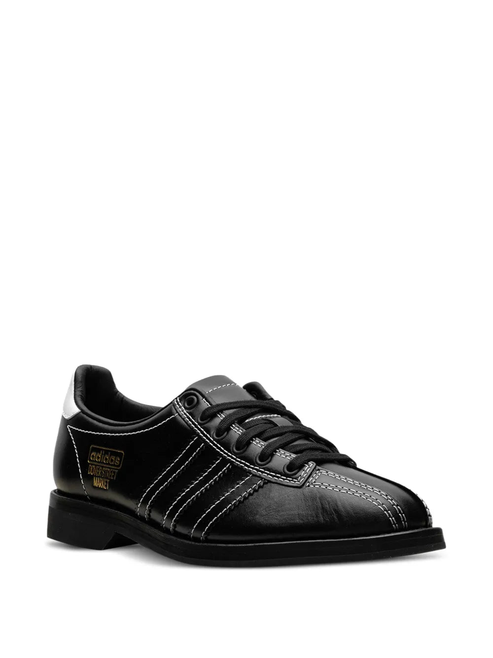 adidas Bowling Shoes Brain Dead Dover Street Market Black Sneakers — Black — Size US M 10 - US W 11.5 — Side View