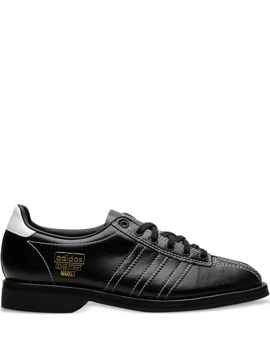 adidas Bowling Shoes Brain Dead Dover Street Market Black Sneakers — Black — Size US M 10 - US W 11.5 — Front View