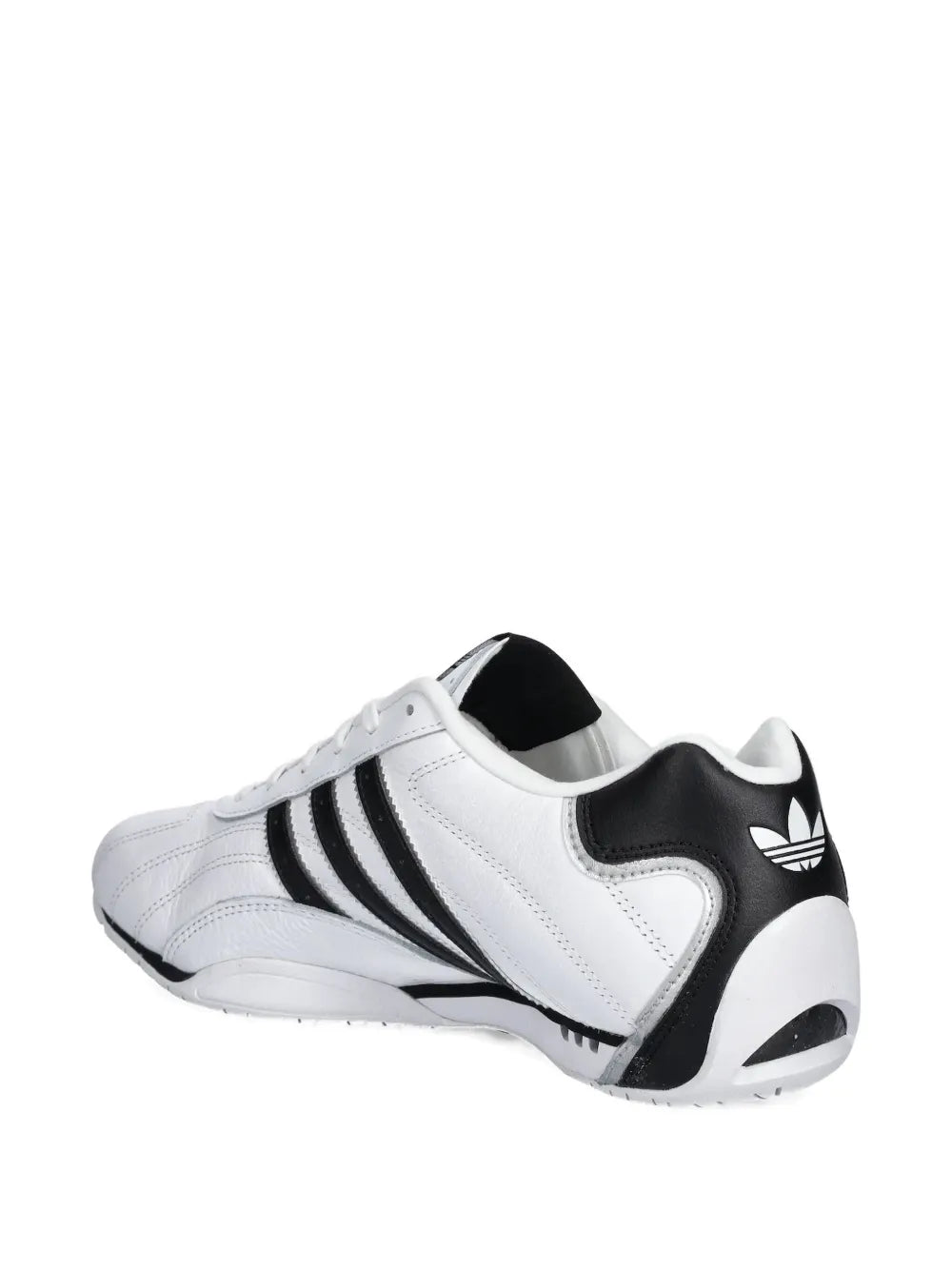 adidas Adi Racer Low Sneakers — Black/White — Size US M 3.5 - US W 5 — Back View