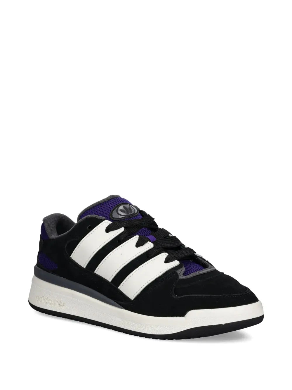 adidas Forum 2000 Sneakers — Black — Size US M 8.5 - US W 10 — Side View