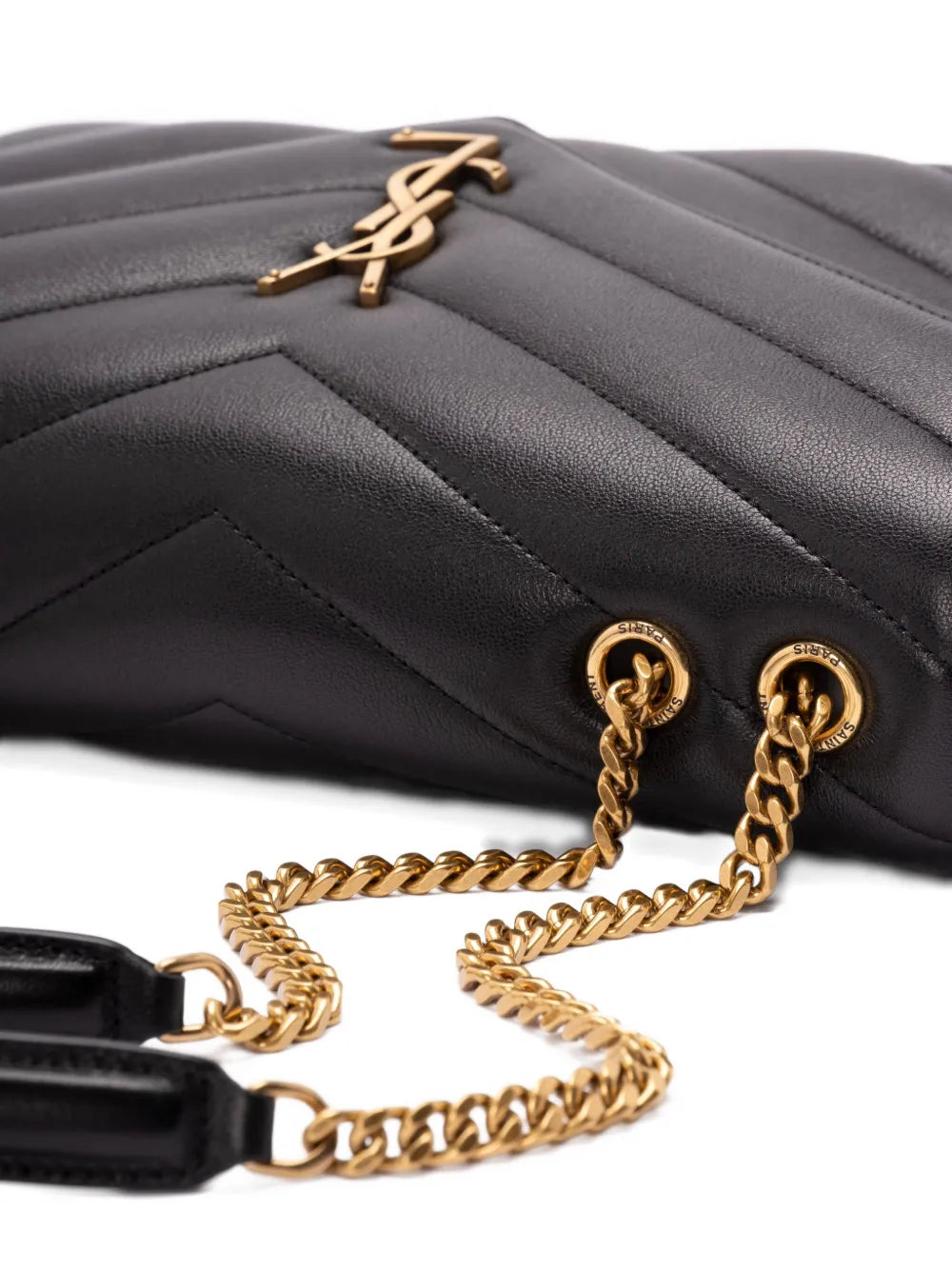 Saint Laurent Loulou Medium Shoulder Bag — Same as shown — Size One Size — Top View