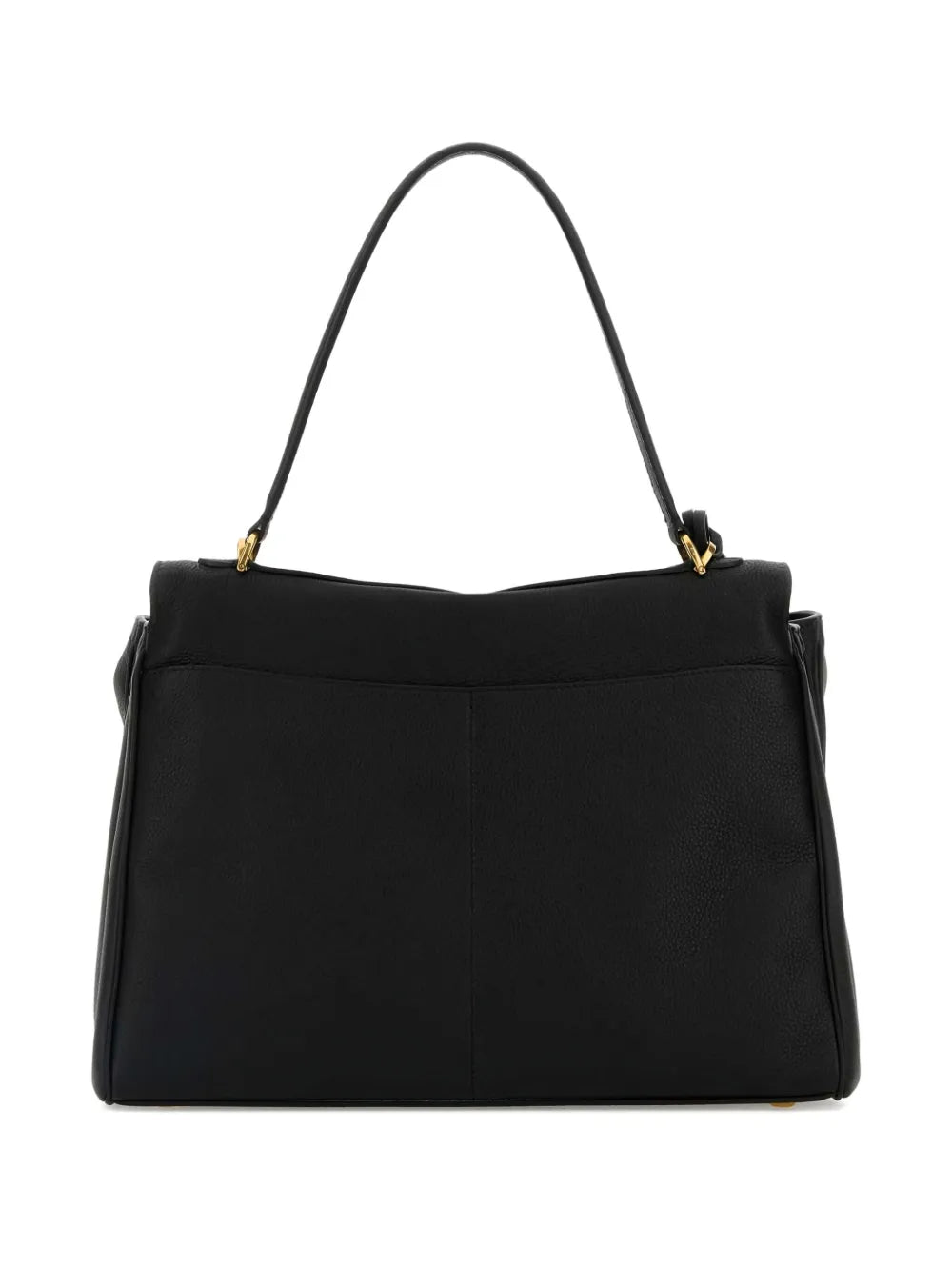 Balenciaga Leather Slouchy Shoulder Bag — Same as shown — Size One Size — Side View