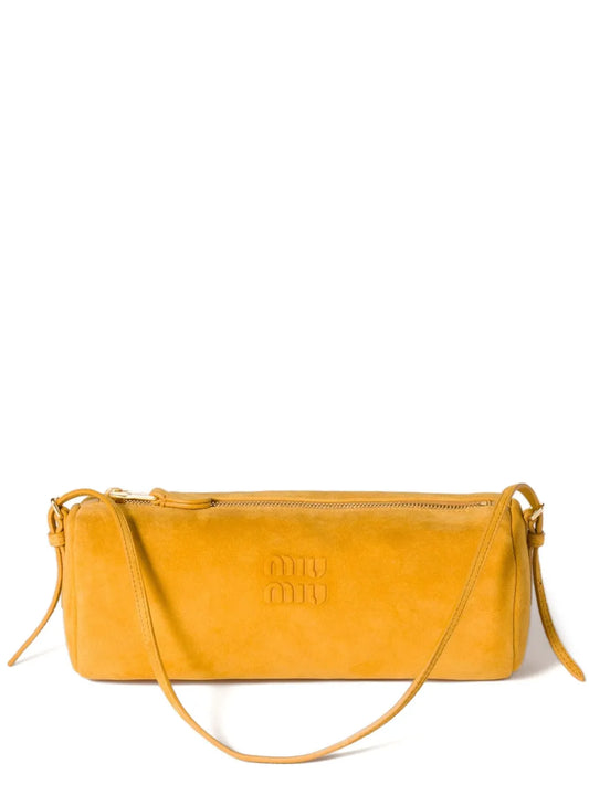 Miu Miu Suede Mini Bag — Same as shown — Size One Size — Front View