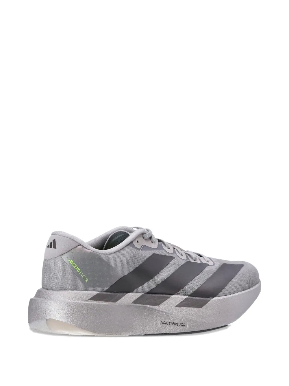 adidas Adizero Evo Sl Sneakers — Medium Grey — Size US M 3.5 - US W 5 — Back View