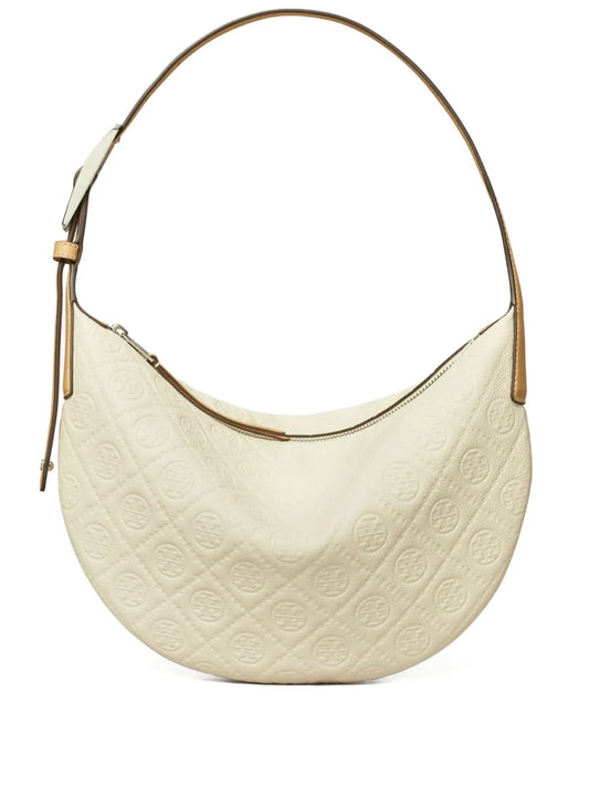 Tory Burch Small Balloon T Monogram Shoulder Bag — Same as shown — Size One Size — Front View