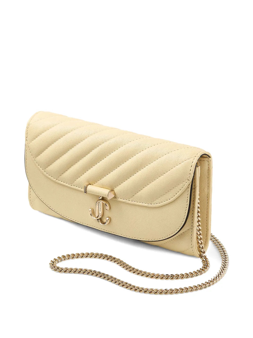 Jimmy Choo Curve Wallet On Chain — Same as shown — Size One Size — Back View