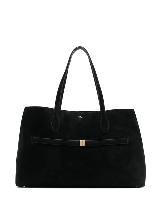 Toteme Suede Shoulder Bag — Same as shown — Size One Size — Front View