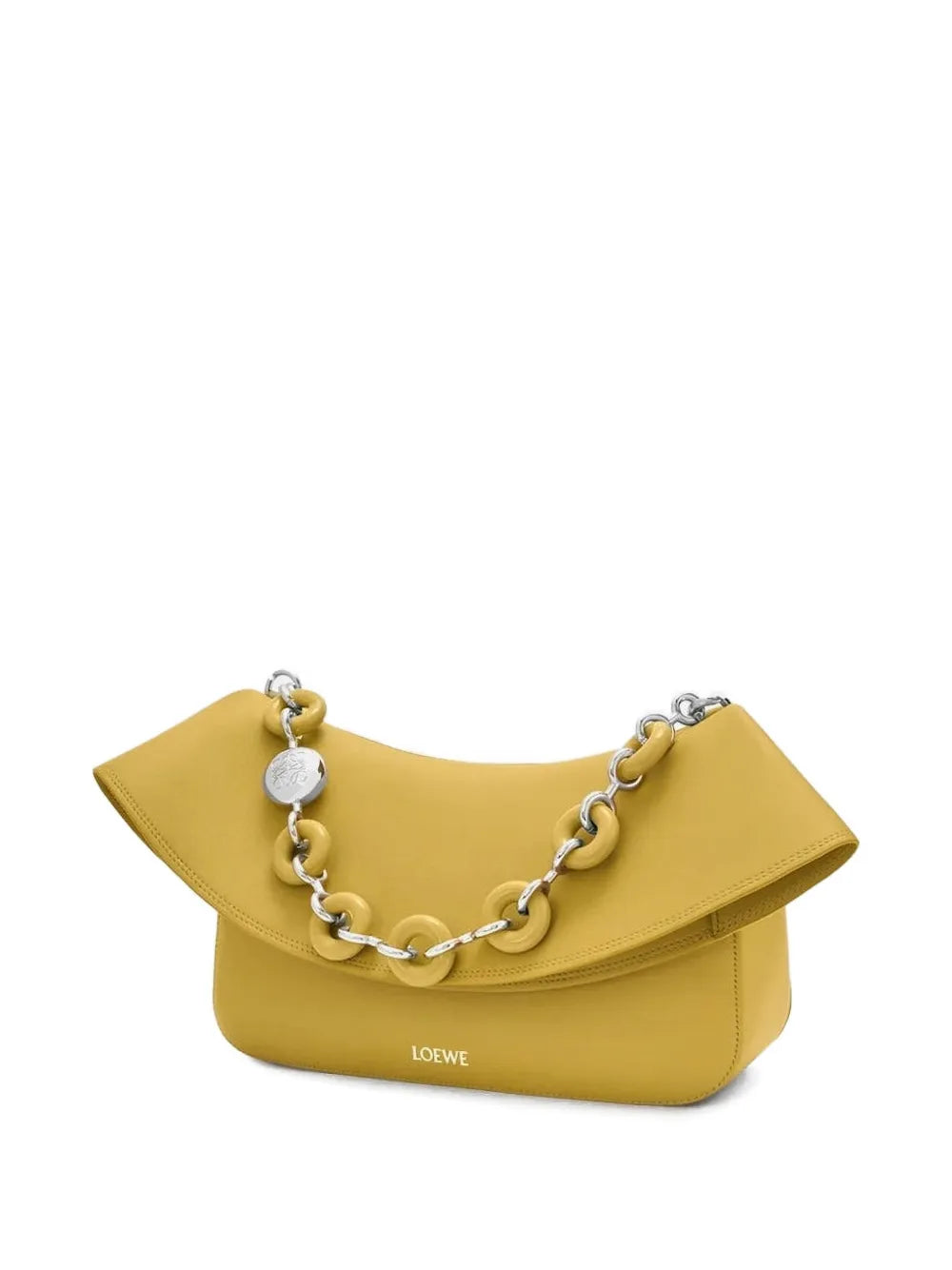 Loewe Medium Ola Chain Handle Shoulder Bag — Same as shown — Size One Size — Side View