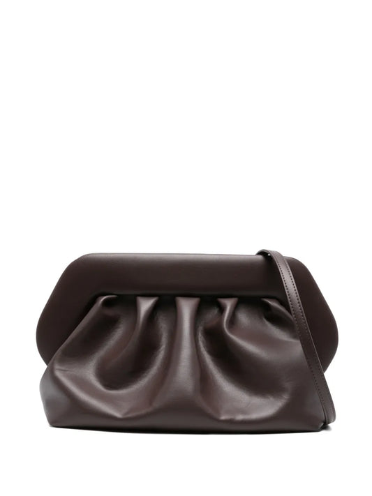 Themoire Bios Pleated Clutch Bag — Same as shown — Size One Size — Front View