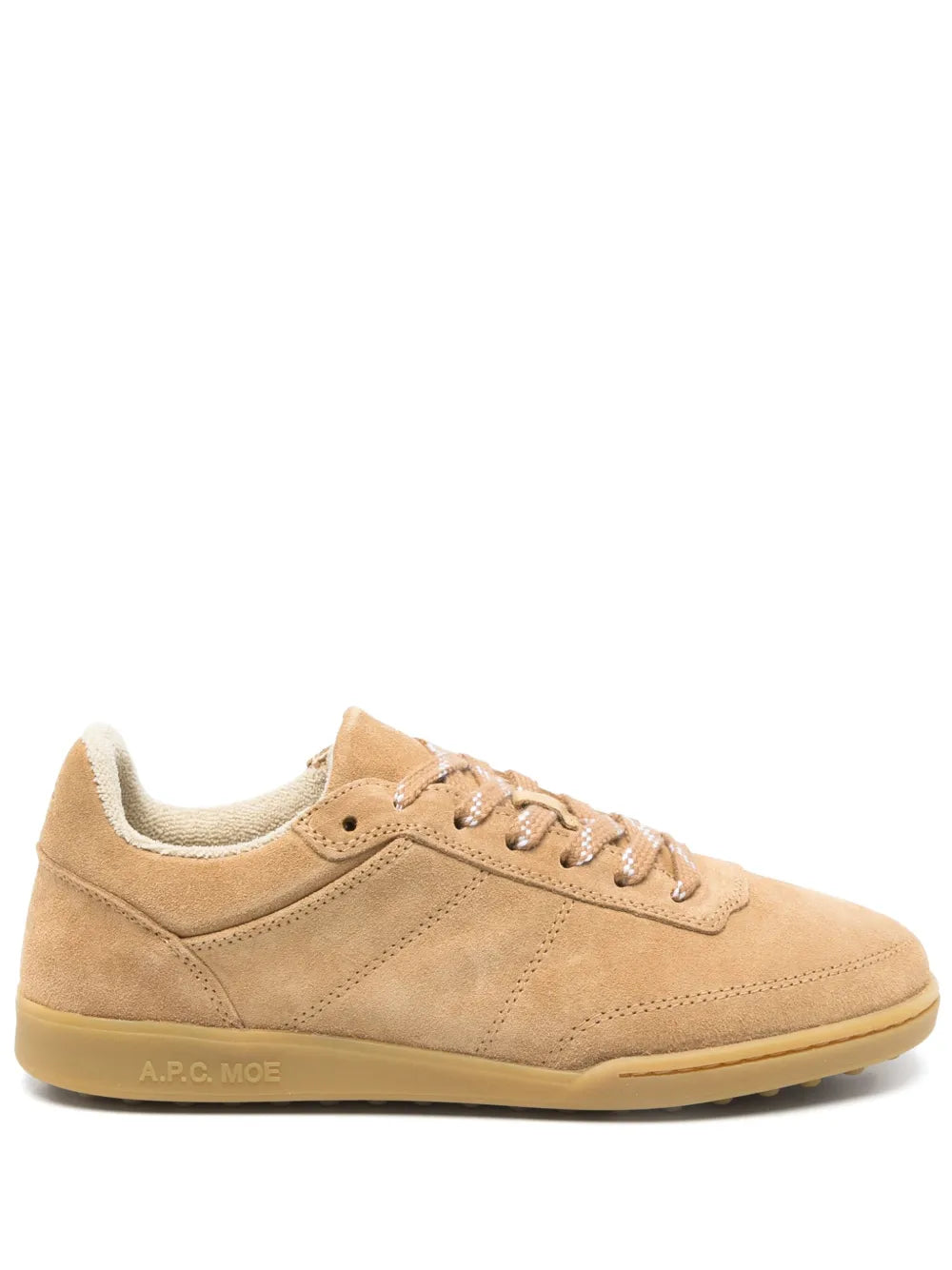 A.P.C. Moe Sneakers — Brown — Size US M 11 - US W 12.5 — Front View