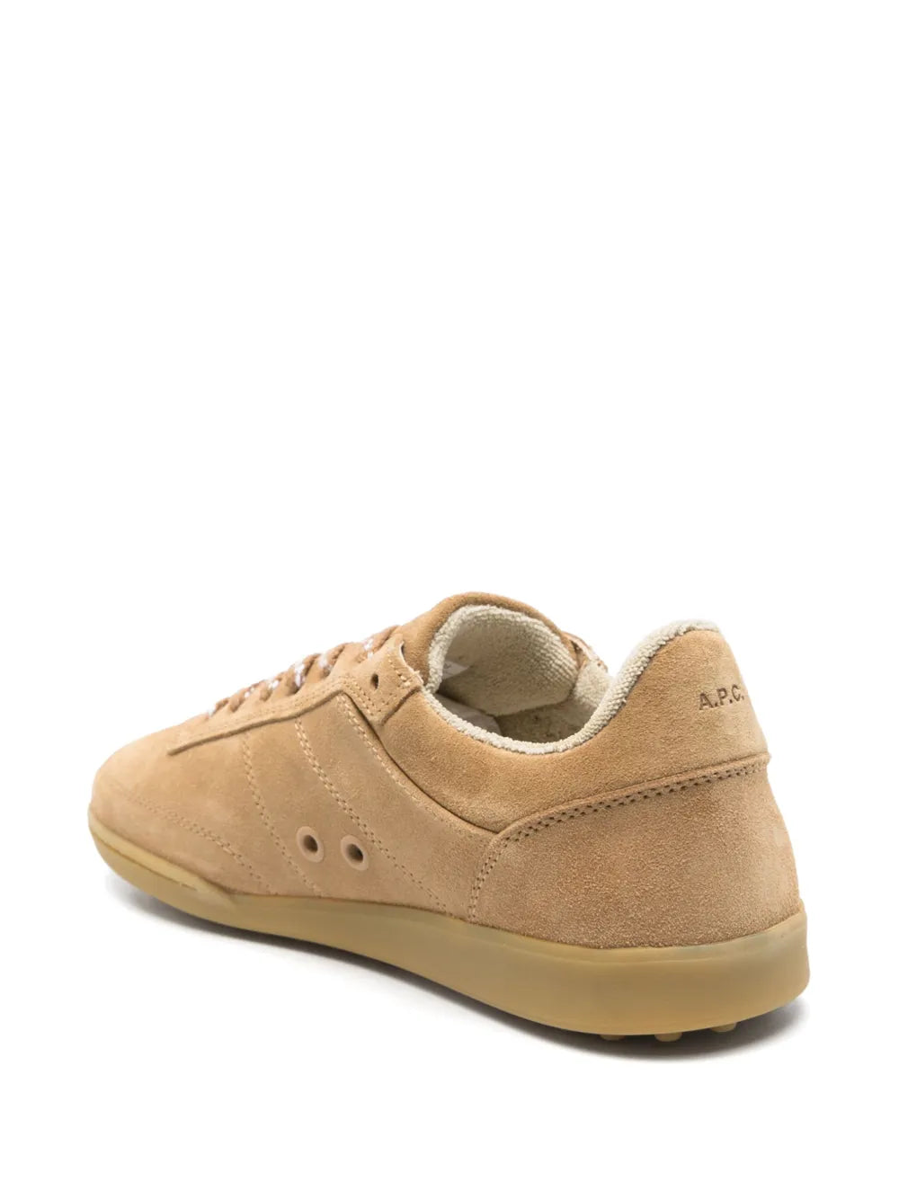 A.P.C. Moe Sneakers — Brown — Size US M 11 - US W 12.5 — Back View
