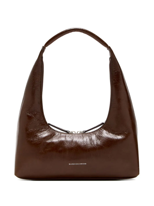 Marge Sherwood Hobo Zip Fastening Shoulder Bag — Same as shown — Size One Size — Front View