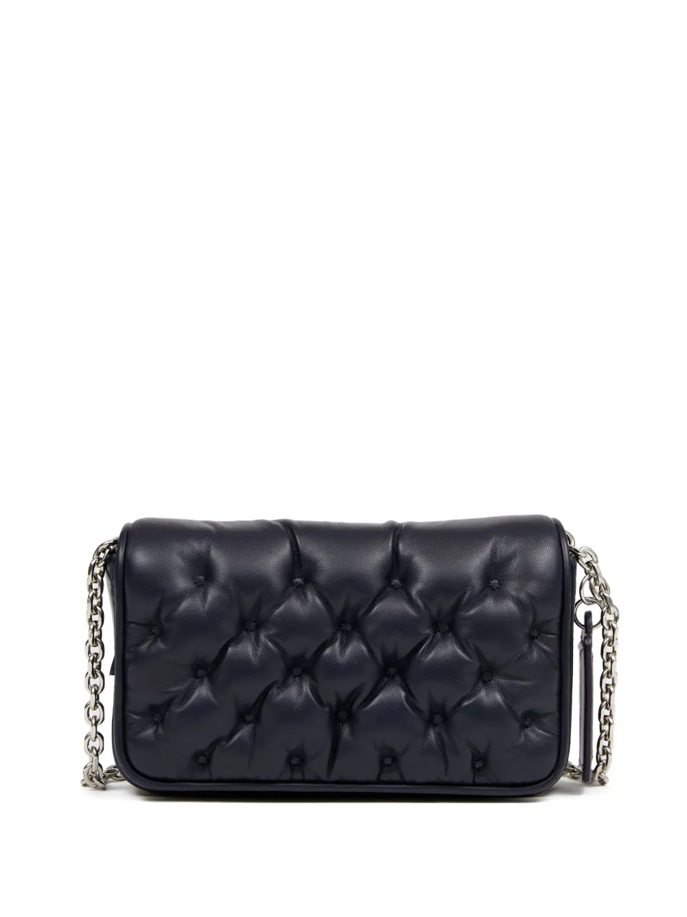 Maison Margiela Mini Glam Slam Quilted Chain Shoulder Bag — Same as shown — Size One Size — Front View