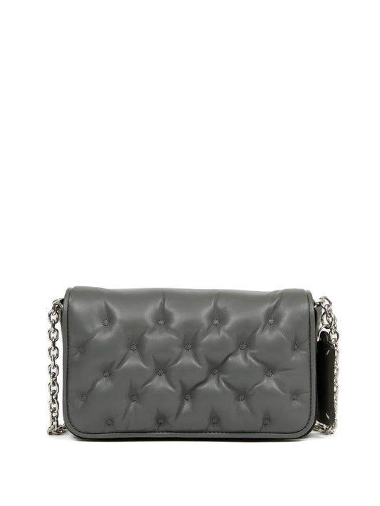 Maison Margiela Glam Slam Quilted Chain Shoulder Bag — Same as shown — Size One Size — Front View