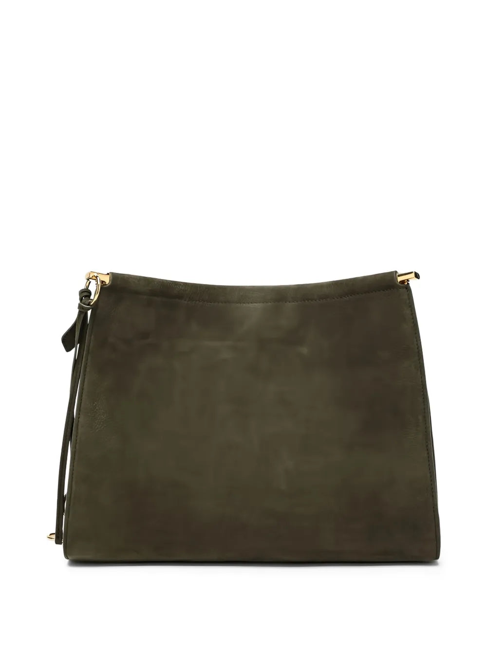 Alaia Medium Le Click Suede Shoulder Bag — Same as shown — Size One Size — Side View