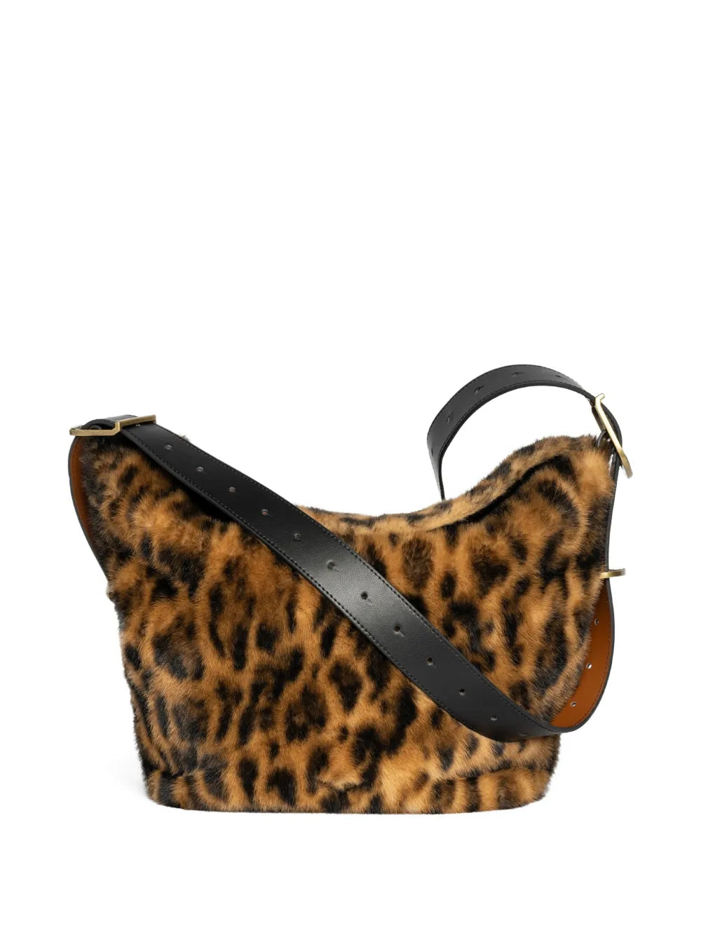 Zadigvoltaire Leopard Print Shoulder Bag — Same as shown — Size One Size — Detail View