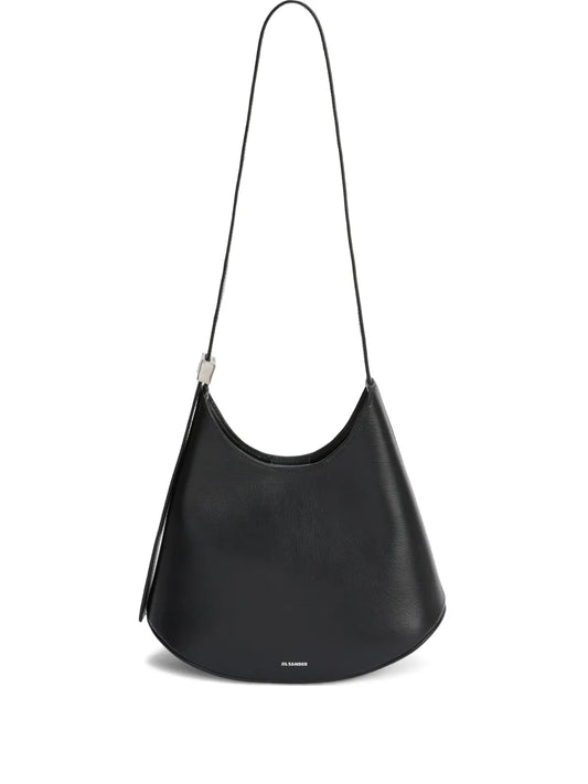 Jil Sander Small Eldorado Studded Shoulder Bag — Same as shown — Size One Size — Front View