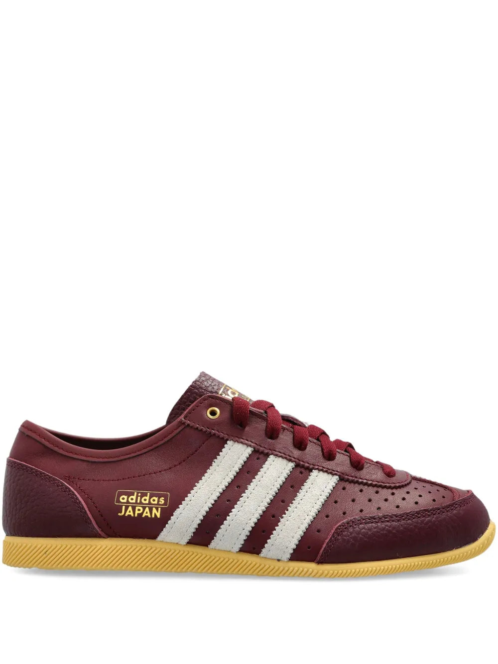 adidas Japan Decon Sneakers — Burgundy — Size US M 10 - US W 11.5 — Front View