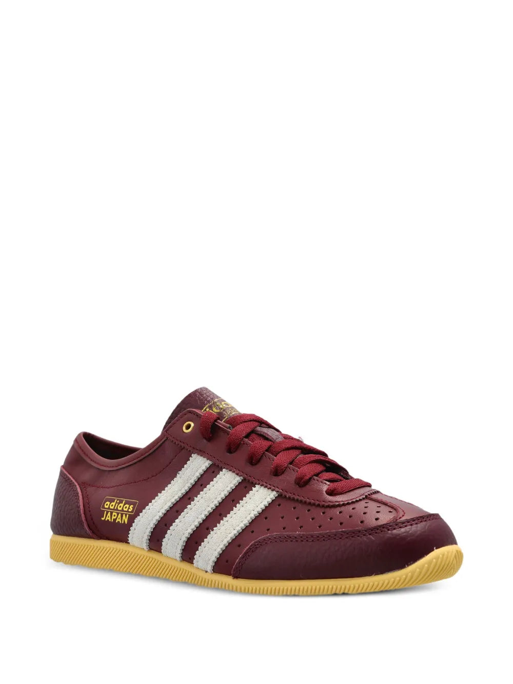 adidas Japan Decon Sneakers — Burgundy — Size US M 10 - US W 11.5 — Side View