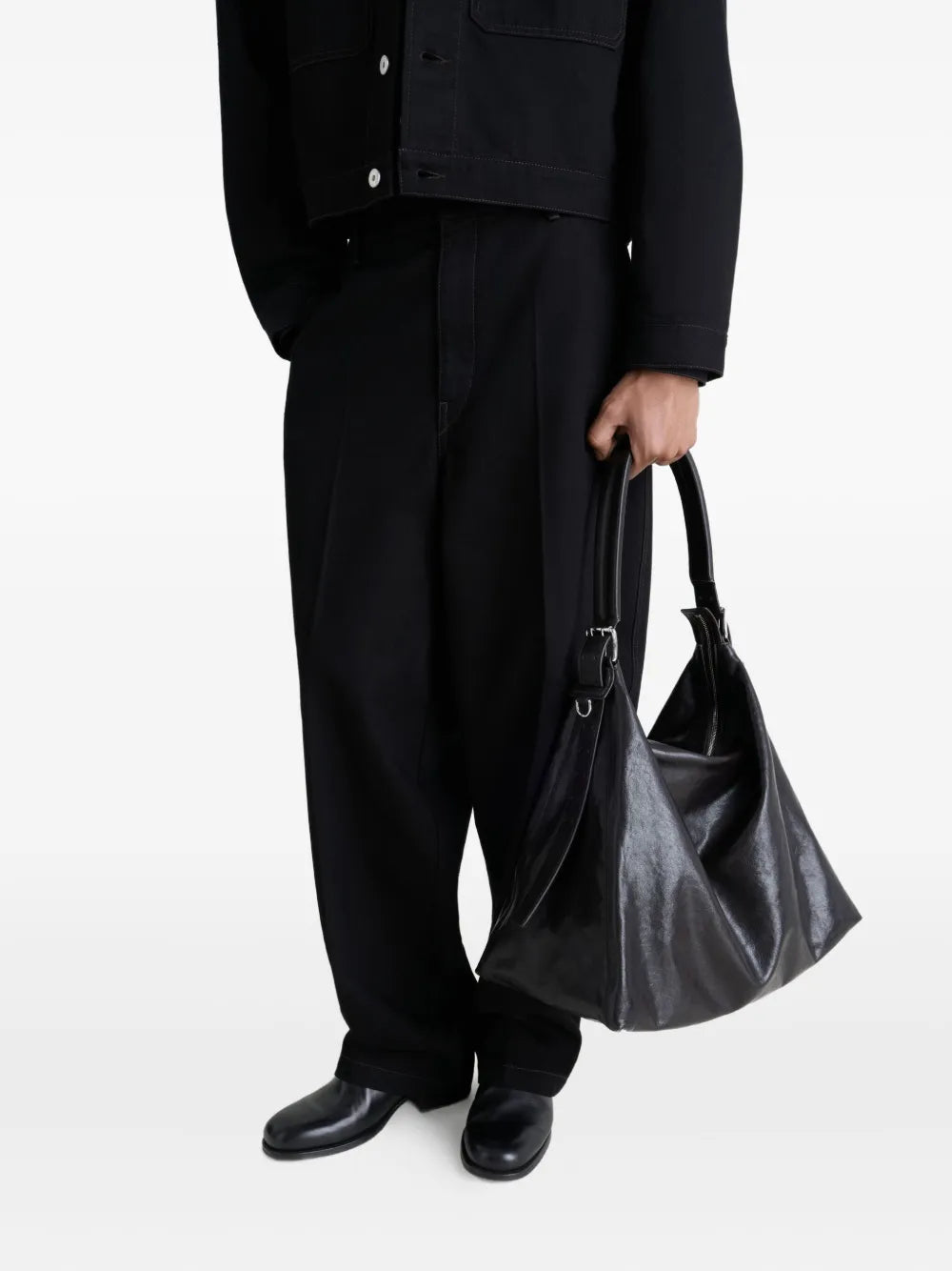 Lemaire Belted Shoulder Bag — Same as shown — Size One Size — Back View