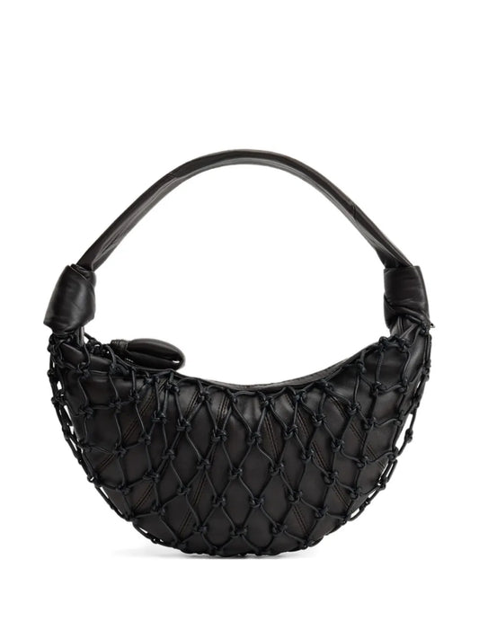 Lemaire Fortune Croissant Knotted Details Shoulder Bag — Same as shown — Size One Size — Front View