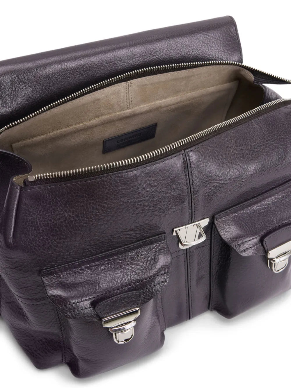 Lemaire Medium Gear Leather Shoulder Bag — Same as shown — Size One Size — Detail View