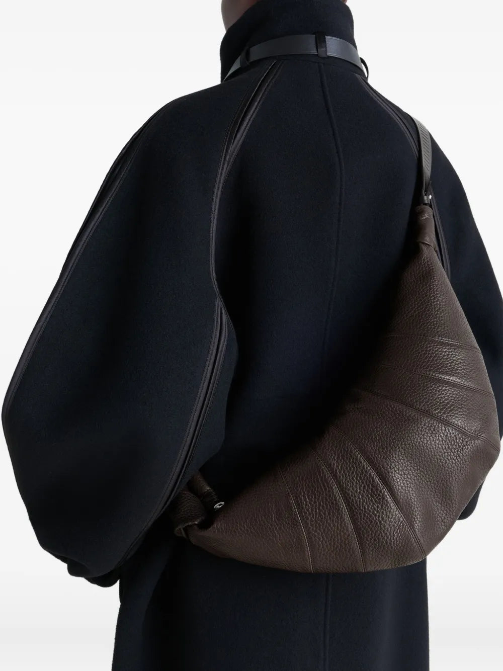 Lemaire Medium Croissant Shoulder Bag — Same as shown — Size One Size — Back View