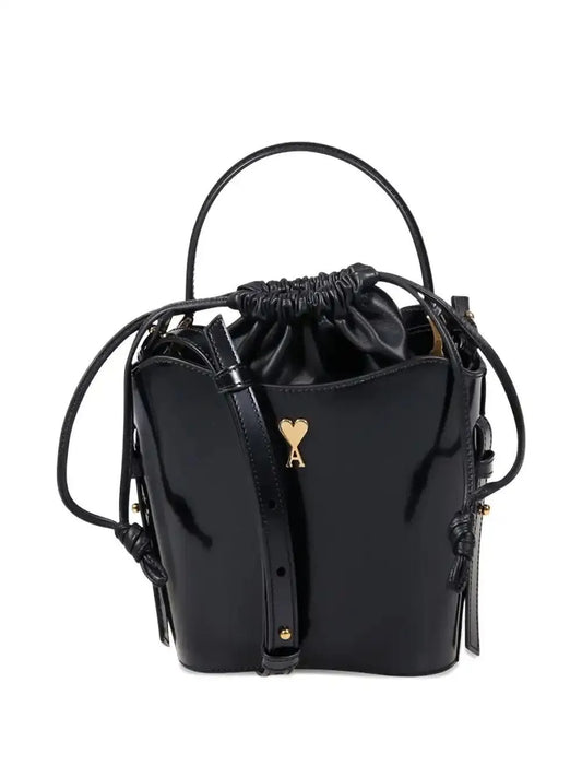 Ami Paris Mini Paris Paris Bucket Bag — Same as shown — Size One Size — Front View