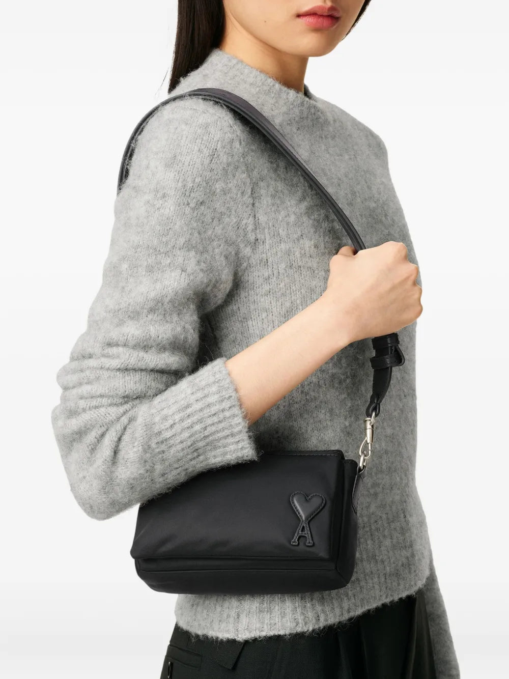 Ami Paris Marcel Shoulder Bag — Same as shown — Size One Size — Back View