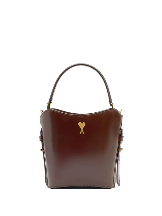 Ami Paris Mini Paris Paris Bucket Bag — Same as shown — Size One Size — Front View