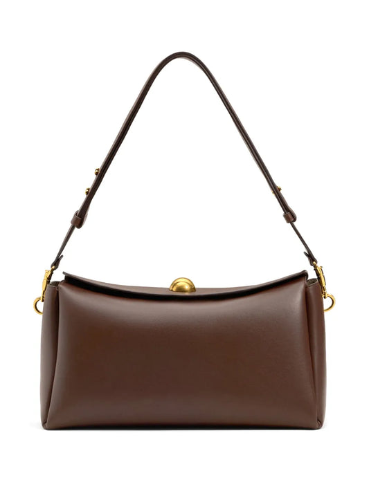 Ami Paris Medium Carrousel Leather Bag — Same as shown — Size One Size — Front View