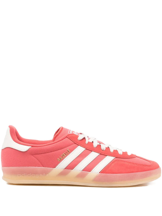 adidas Gazelle Indoor Sneakers — Brick Red — Size US M 8 - US W 9.5 — Front View