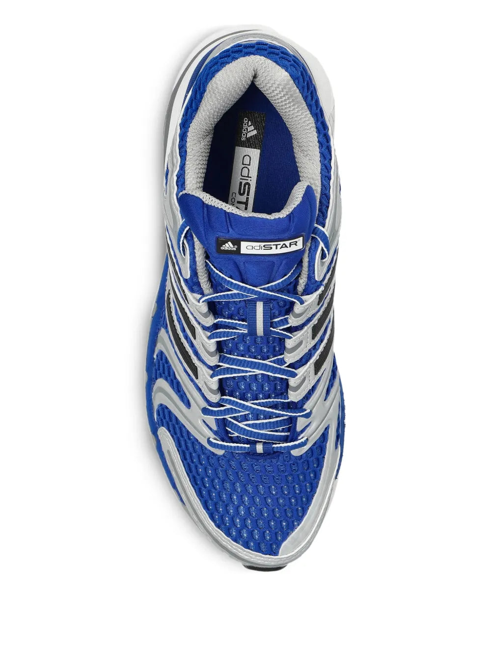 adidas Adistar Control 5 Sneakers — Royal Blue — Size US M 4.5 - US W 6 — Top View