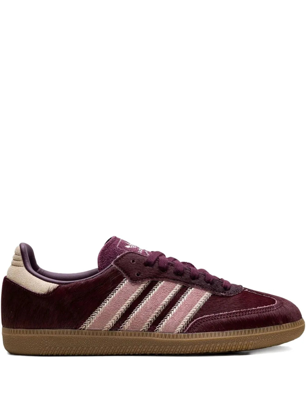 adidas Samba Og Sneakers — Burgundy — Size US M 8 - US W 9.5 — Front View