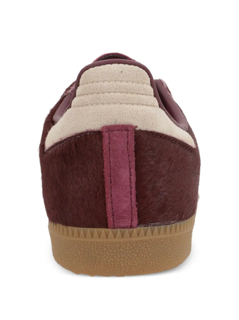 adidas Samba Og Sneakers — Burgundy — Size US M 8 - US W 9.5 — Back View