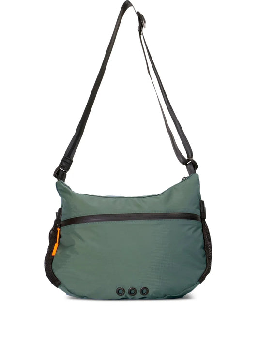 Osklen Split New Drawstring Detail Shoulder Bag — Same as shown — Size One Size — Front View