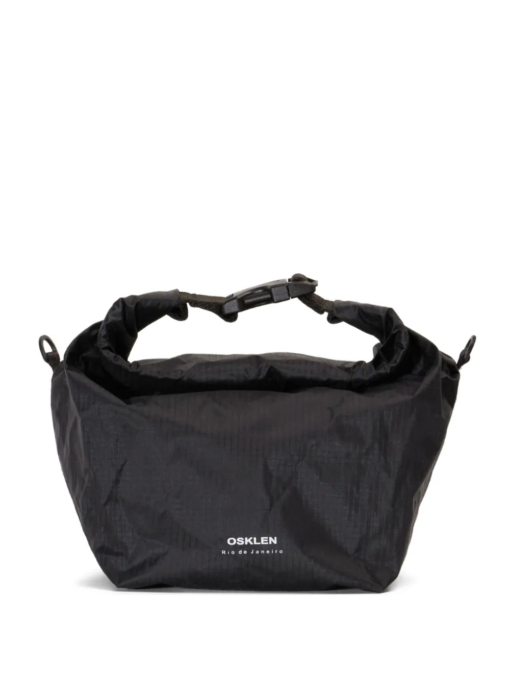 Osklen Zipped Pocket Buckle Fastening Shoulder Bag — Same as shown — Size One Size — Front View