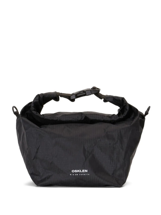 Osklen Zipped Pocket Buckle Fastening Shoulder Bag — Same as shown — Size One Size — Front View