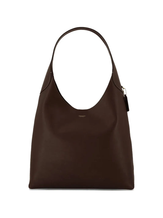 Coach Brooklyn 39 Leather Shoulder Bag — Same as shown — Size One Size — Front View