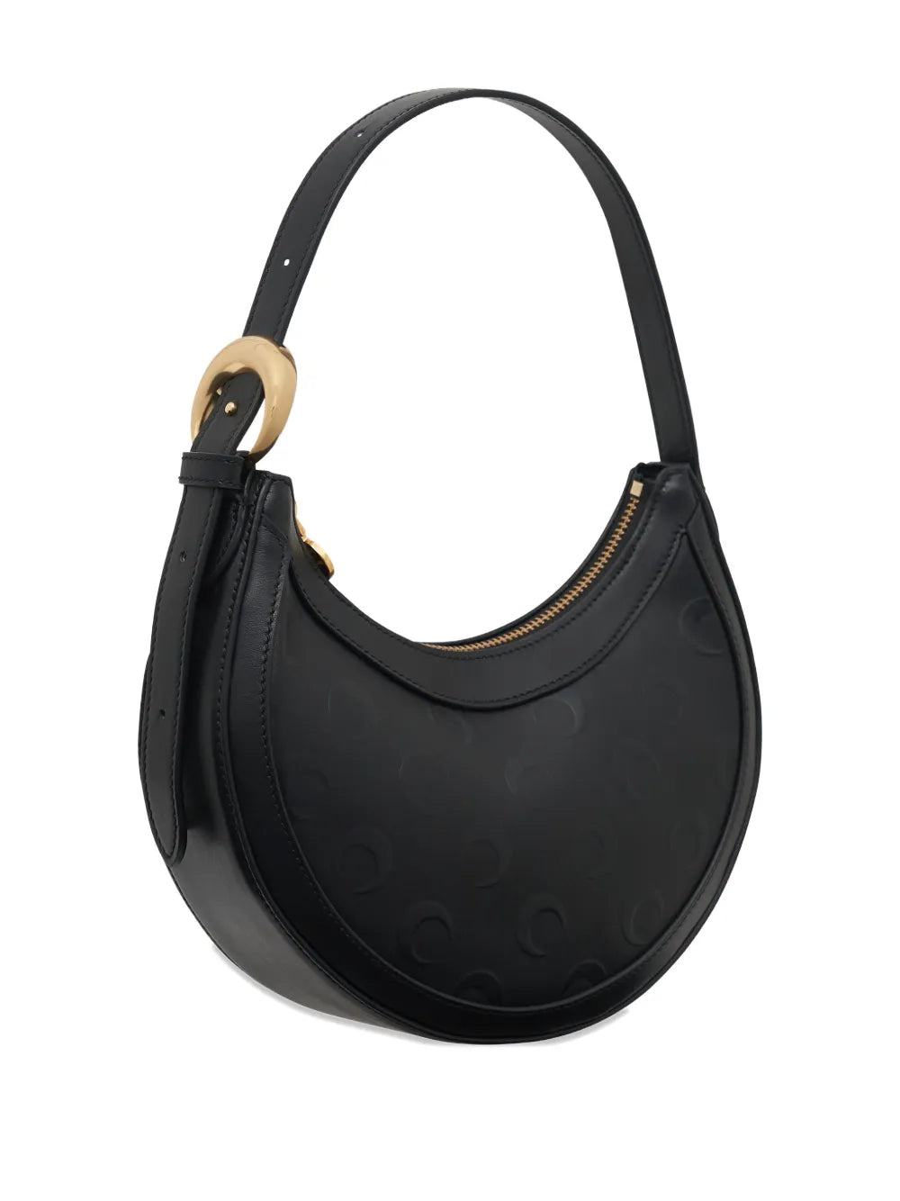 Marine Serre Small Moon Eclipse Print Shoulder Bag — Same as shown — Size One Size — Side View